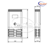 FCST090105 Fiber Optical Distribution Point Pedestal Box