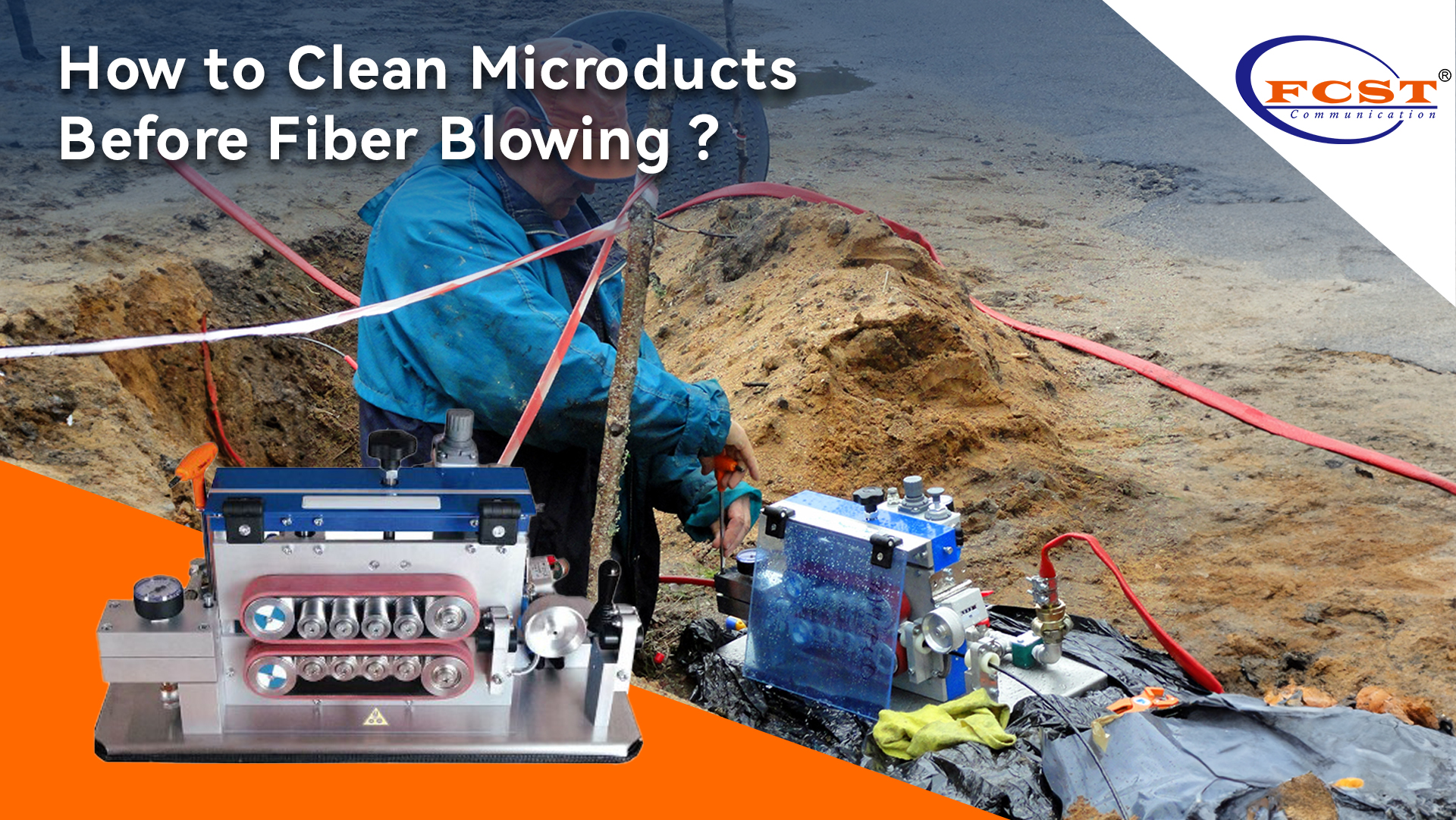 How to Clean Microducts Before Fiber Blowing ?