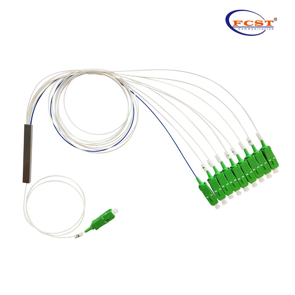 1x5 1x9 1x17 Uneven PLC Fiber Splitter for FTTH Network - FCST