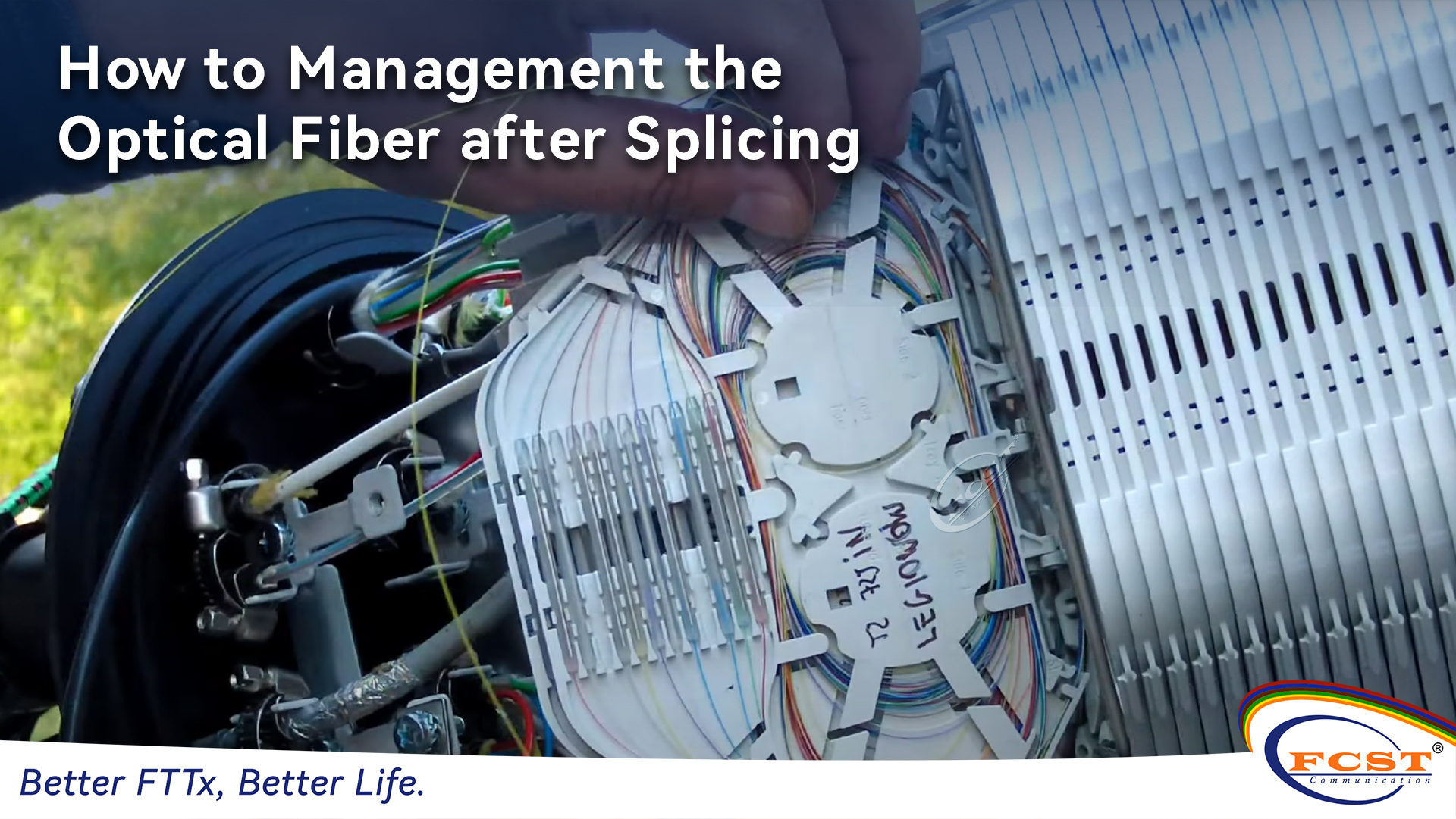 How to Management the Optical Fiber after Splicing？