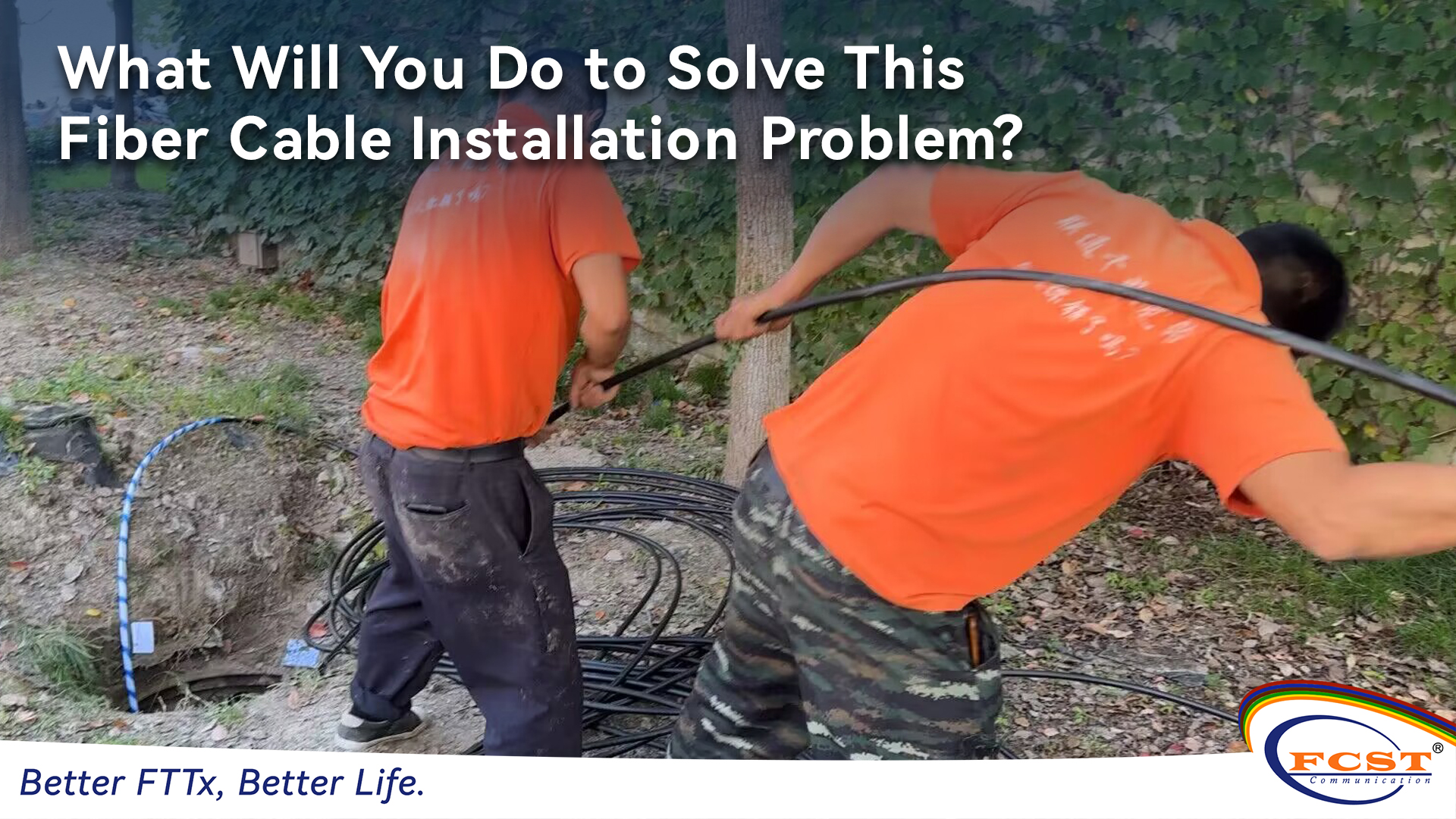 What Will You Do to Solve This Fiber Cable Installation Problem?