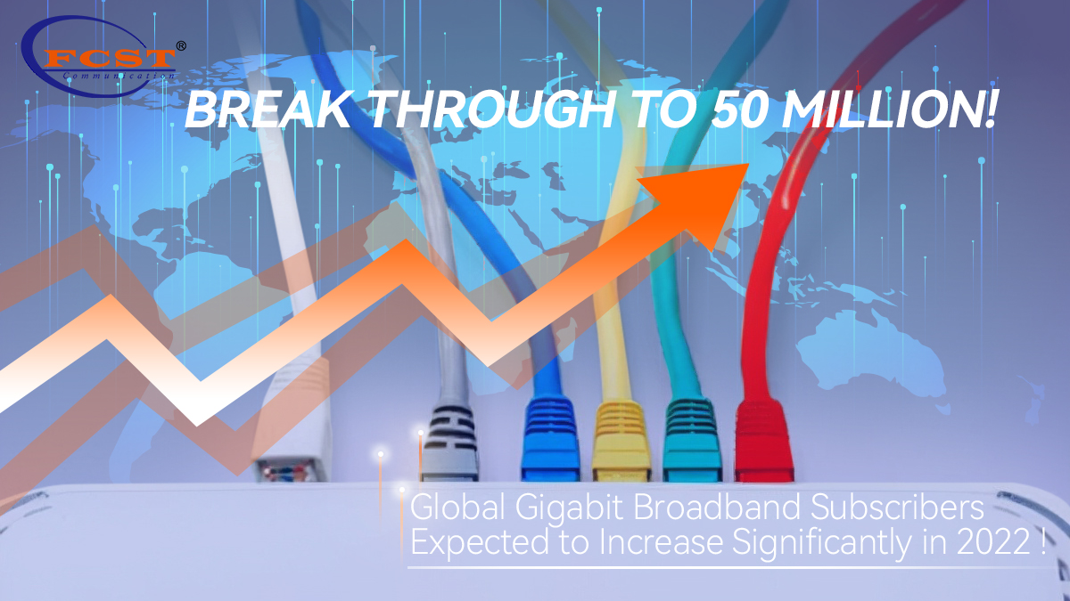 Global Gigabit Broadband Subscribers Expected to Increase Significantly in 2022 (1)