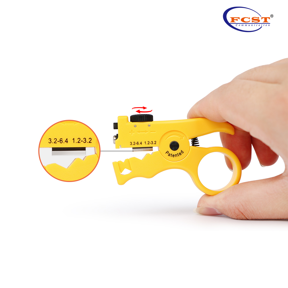 FCST221070 Slit And Ring Fiber Cable Stripper