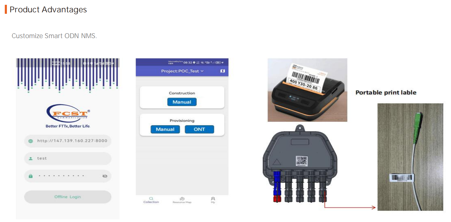 pre-terminated access terminal FCST02285-C
