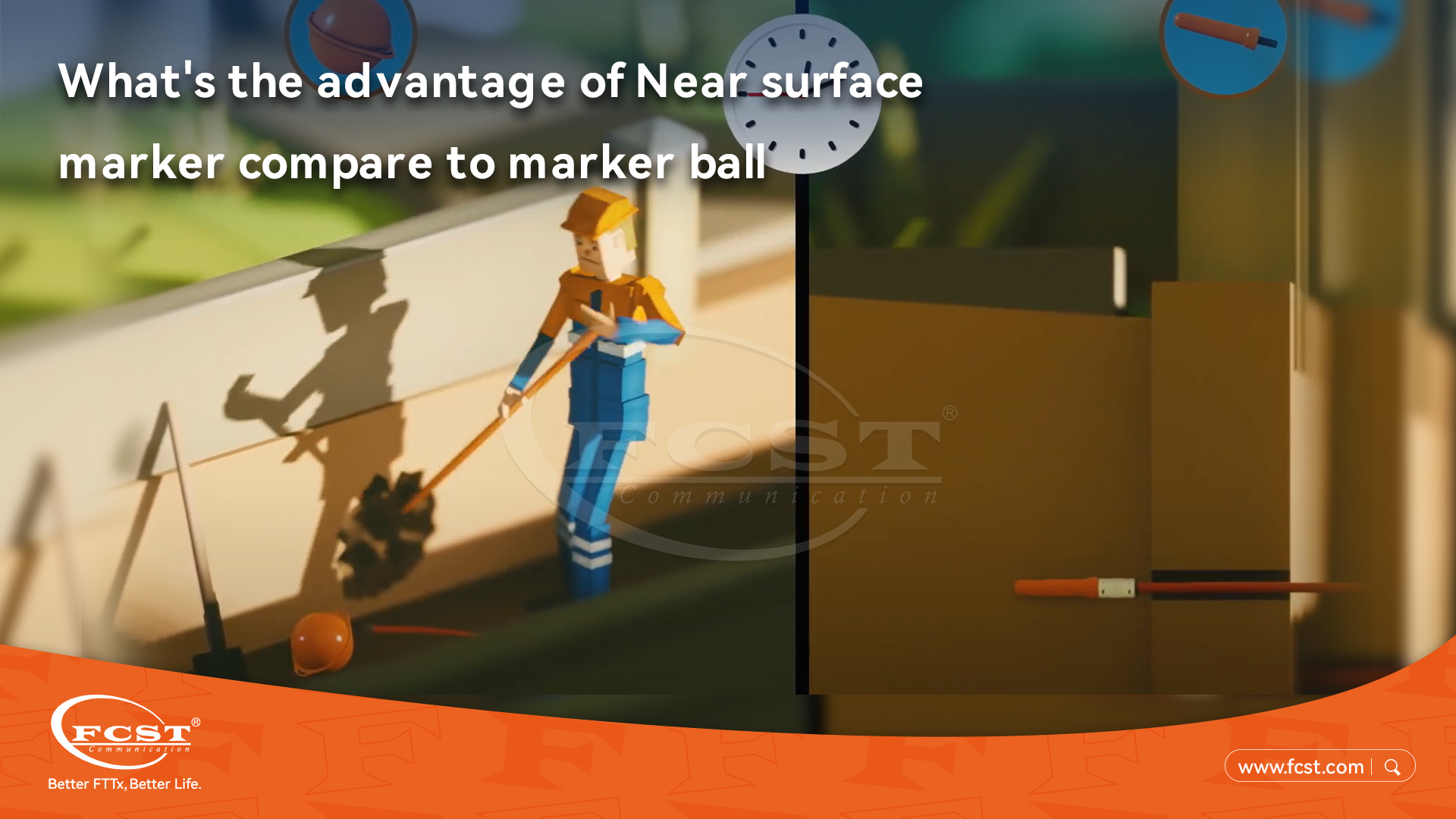 What's The Advantages of Near-Surface Marker Compared To Marker Ball