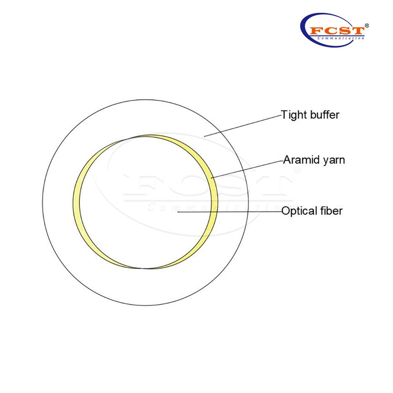 FCST-UV Cured Tight Buffer Fiber 0.35mm±0.02mm