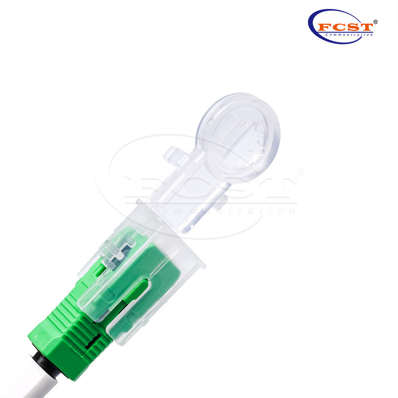 Singlemode SC APC Fiber Field Assembly Fast Connector