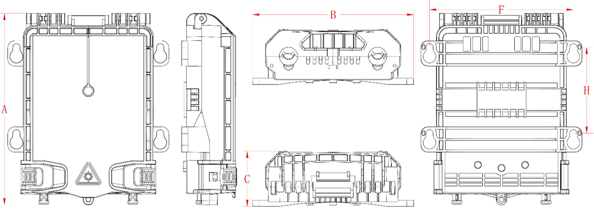 fiber terminal box