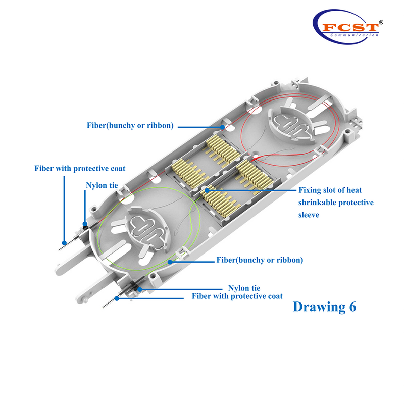 IP68 Wall Mounted &pole Mounted Outdoor Dome Fiber Optic Pedestal for Fiber Optic Distribution