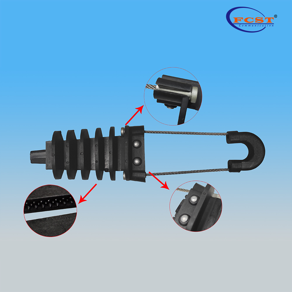 NF-1608 Figure 8 Optical Cable Or ADSS Optical Cable Clamp