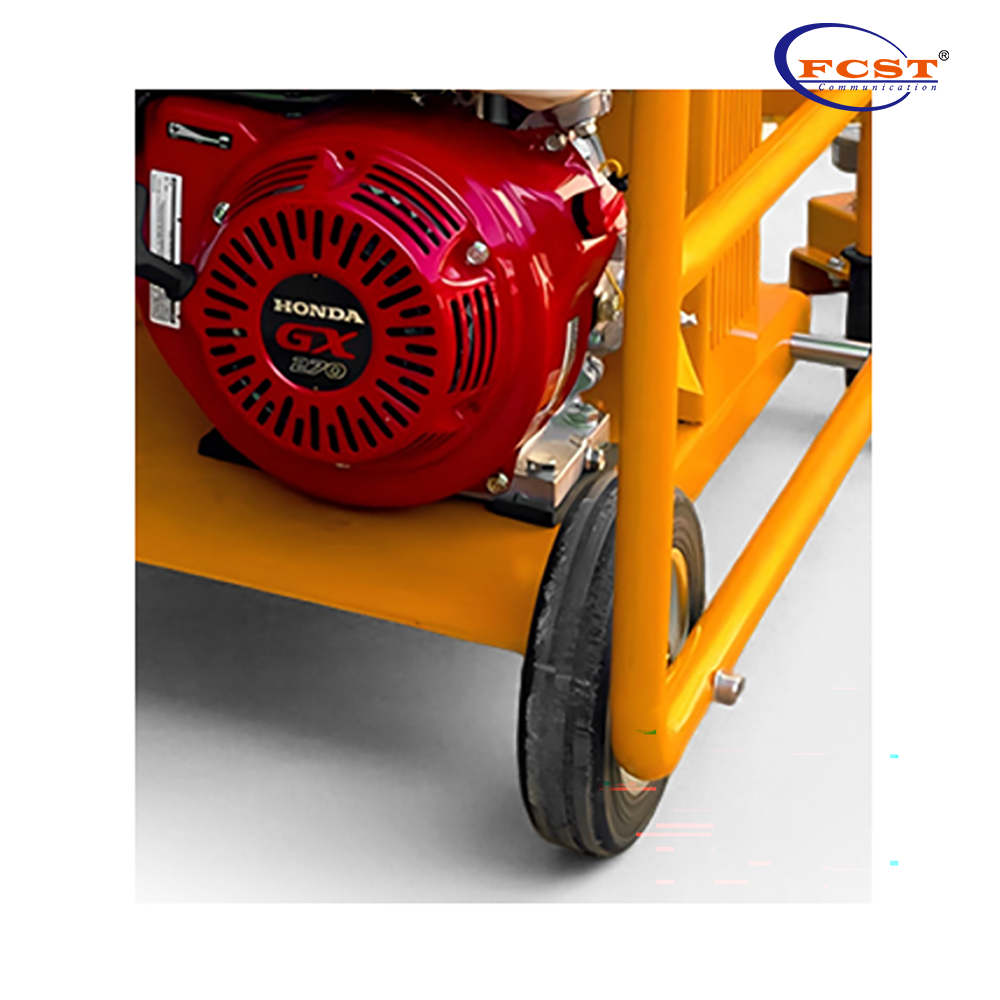 Cable jetting machine