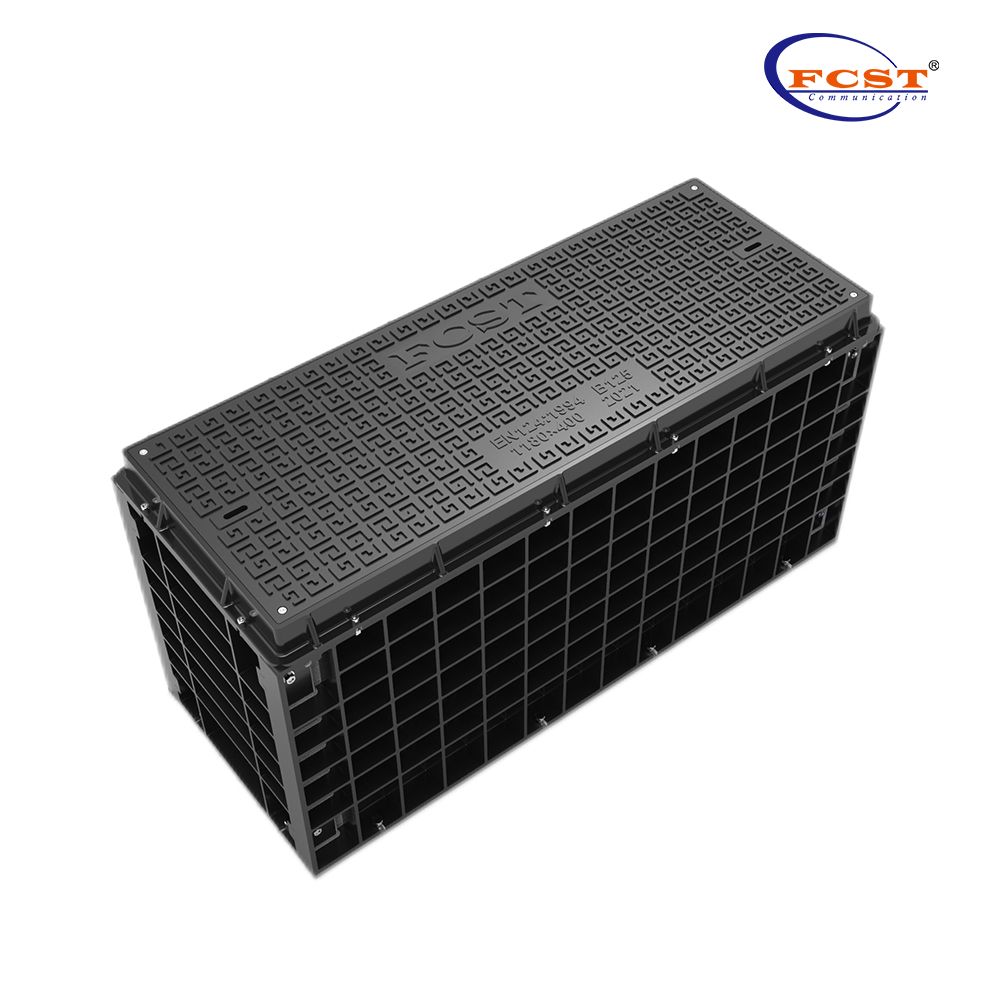 SMC Reinforced Plastic Direct Buried Manhole Chamber Box for Electric Power & Highway Drainage Municipal & Water & Telecom