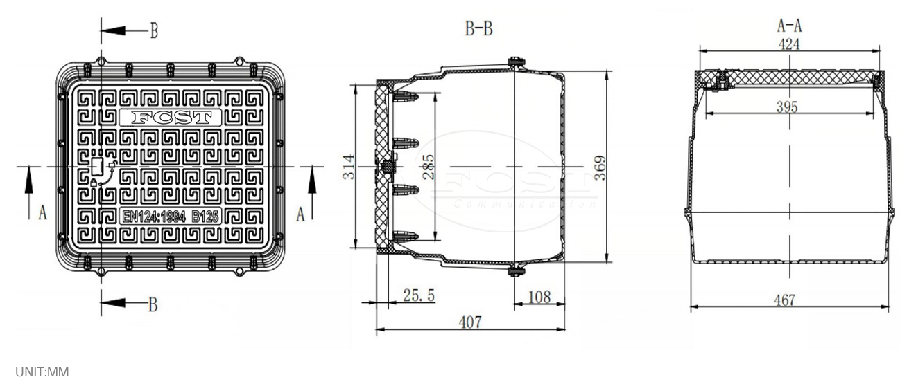 durable duct access box