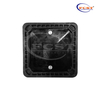 SMC Square Manhole Cover & Frame 