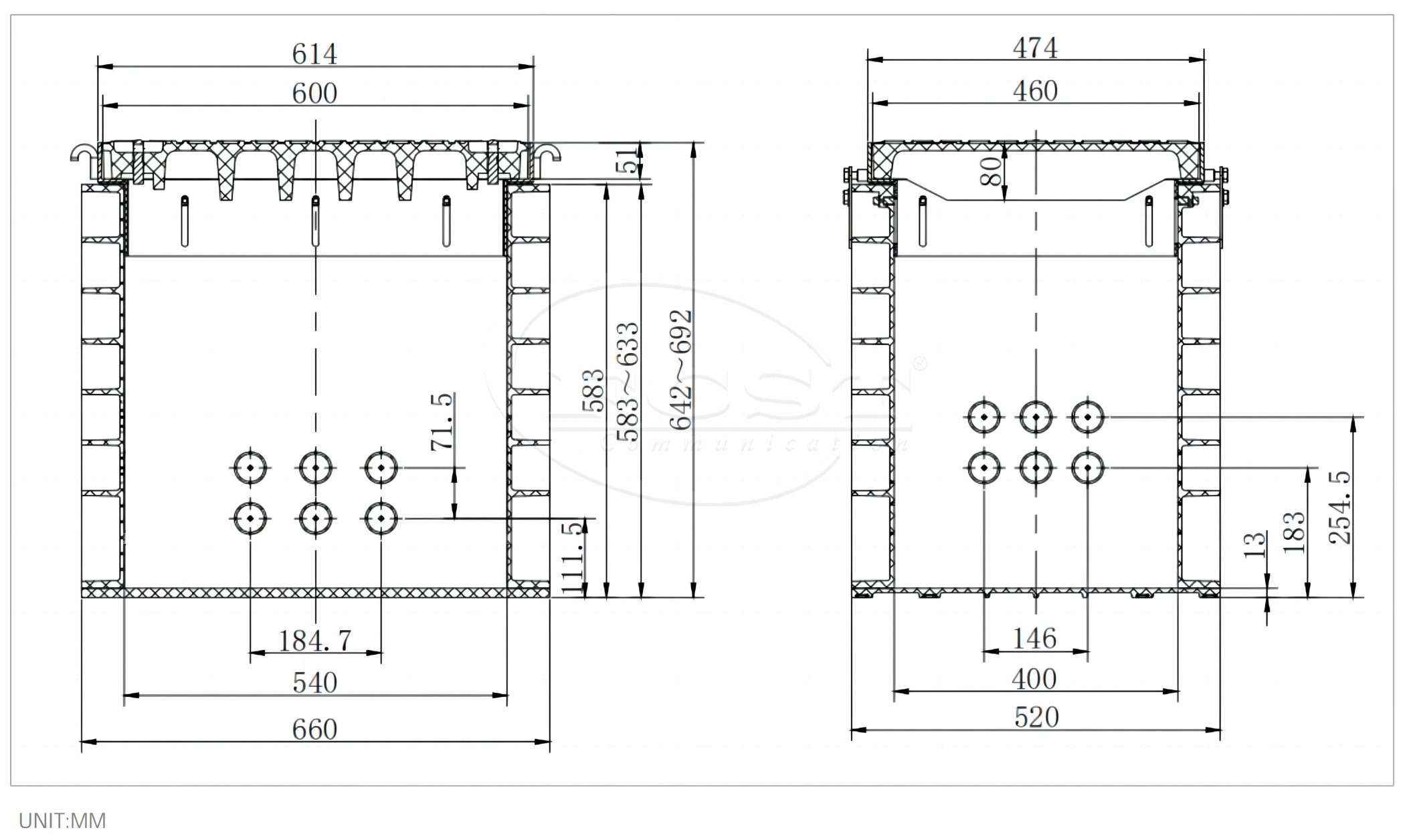 Single Piece Chamber