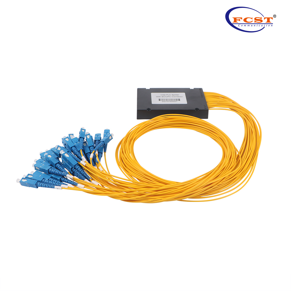 1*32 ABS Box Type PLC Splitter With SCUPC Connector