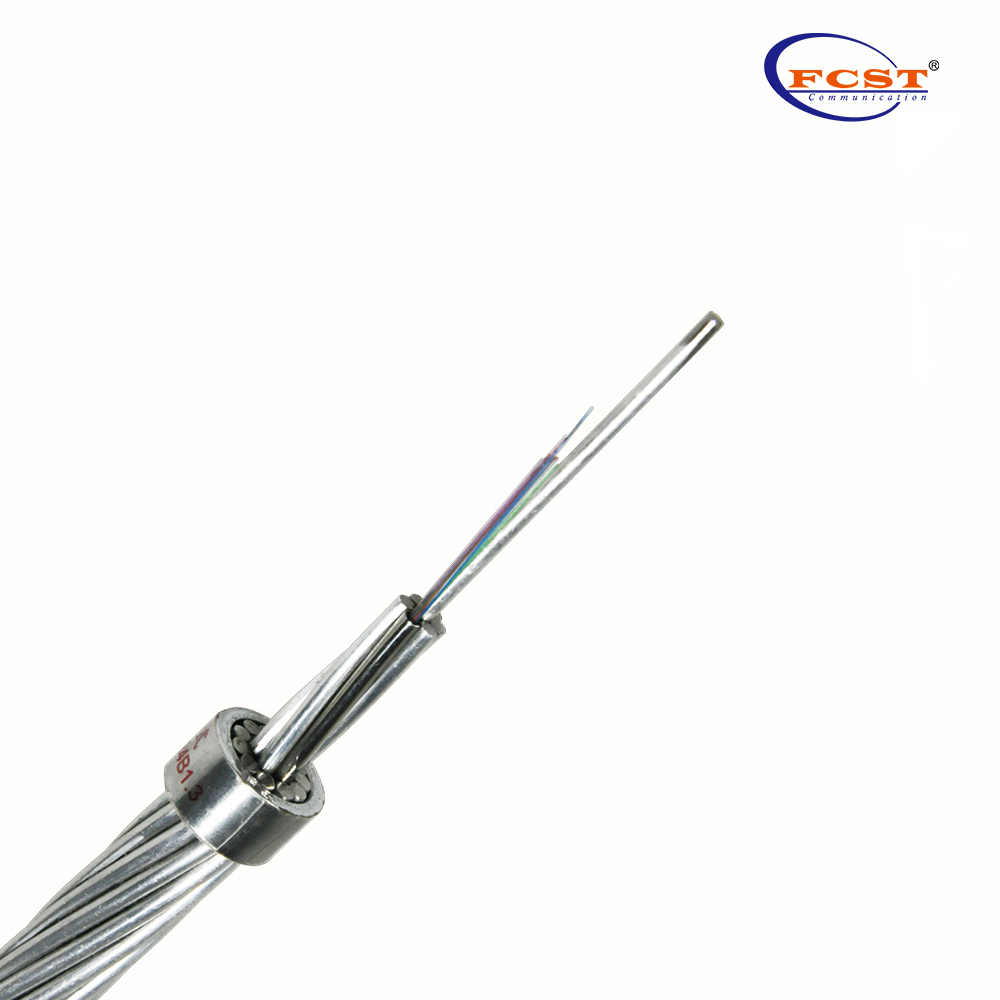 FCST-Al-Covered Of Central Stainless Steel Tube OPGW Fiber Cable