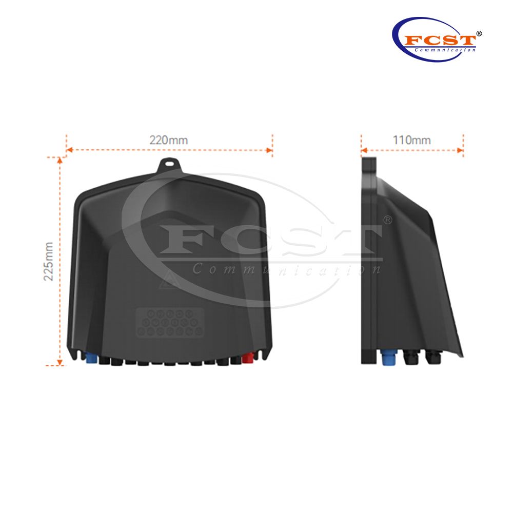 FCST022109-C 17 Ports Outdoor FTTH Fiber Access Terminal Box