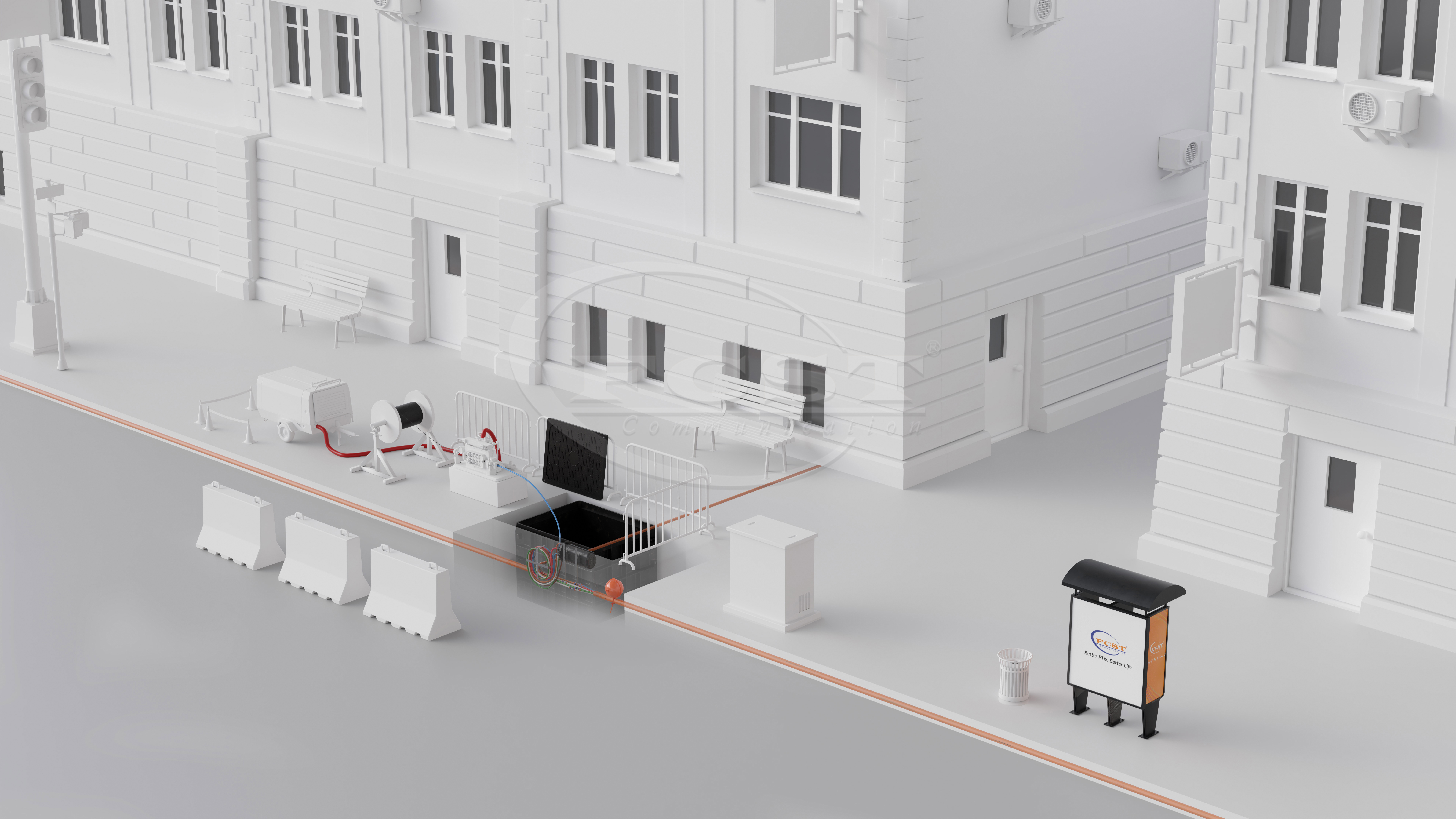 fiber blowing solution
