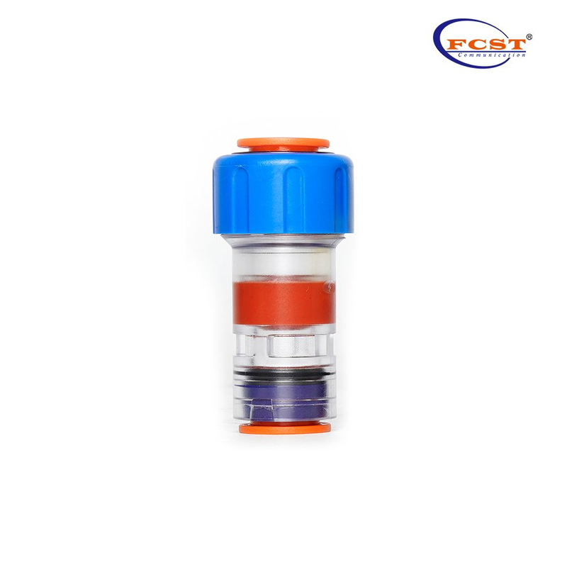 Coupler for HDPE microduct connector