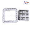 Pedestrian BMC Square Manhole Cover & Frame