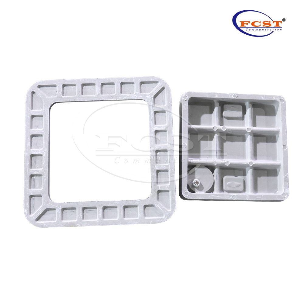 Pedestrian BMC Square Manhole Cover & Frame