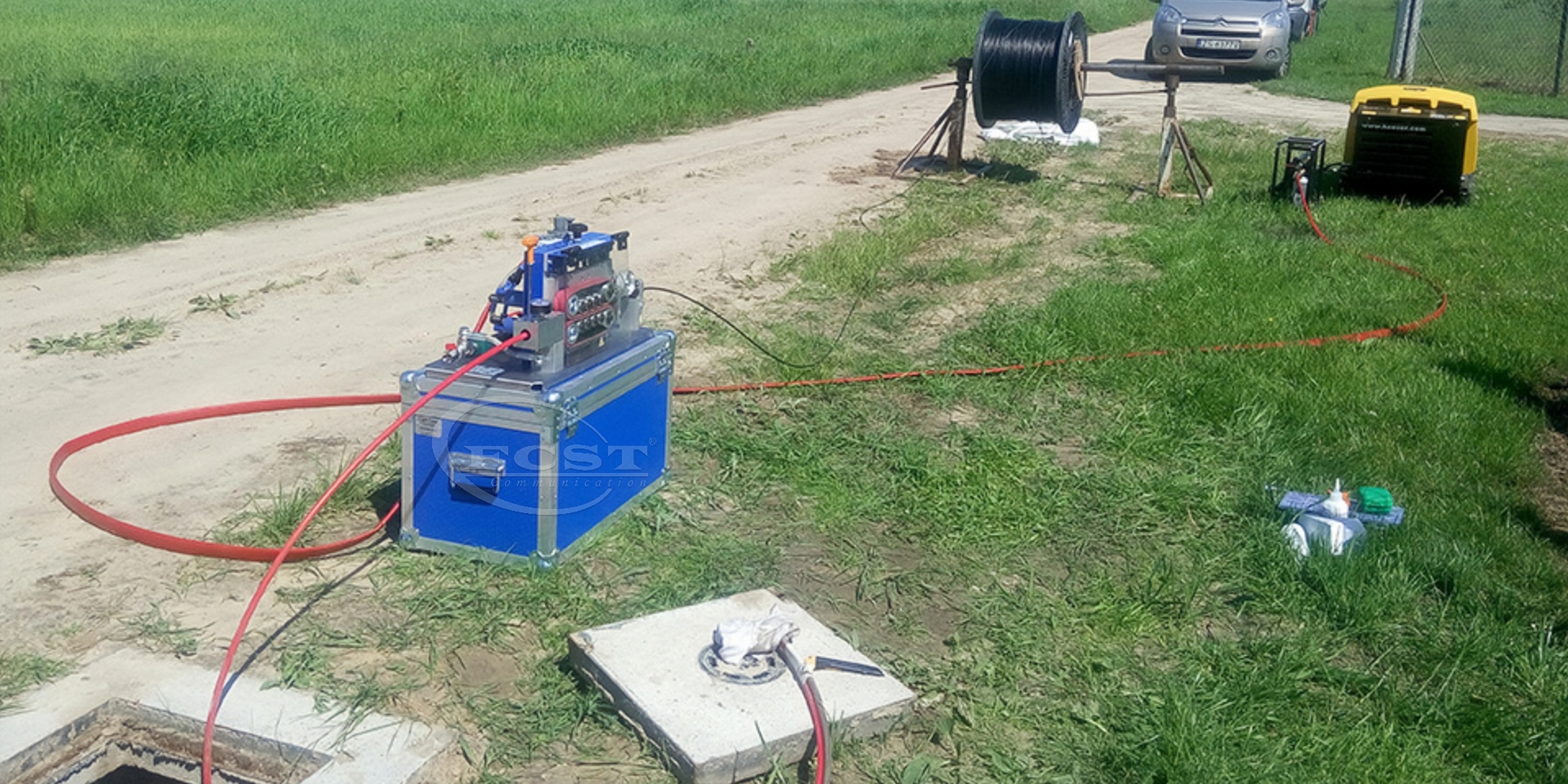 alt Cable Blowing Machine(2)