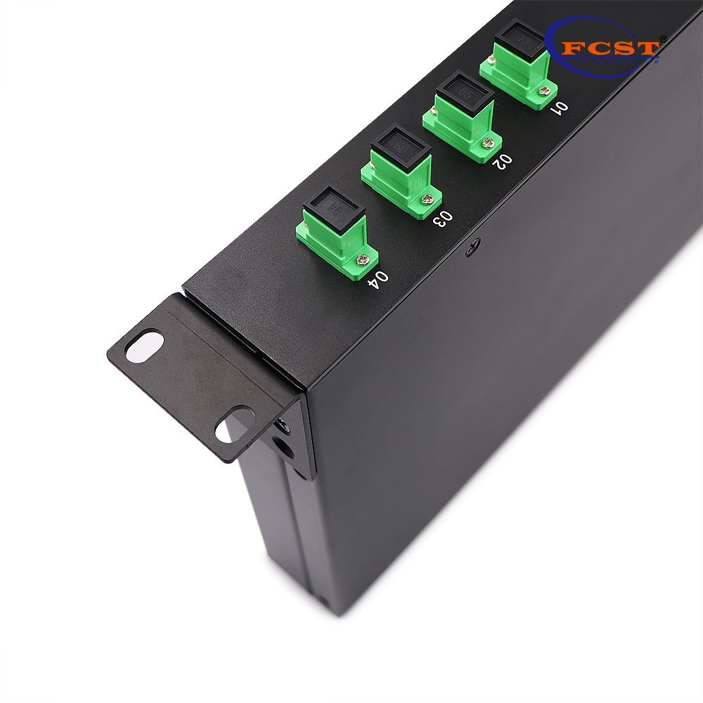 1-4 Rack-mounted type PLC Splitter with SCAPC Connector