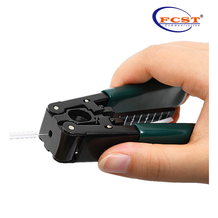 FCST221031 FTTH Flat Drop Optical Cable Stripper