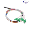 1*8 Steel Tube Type PLC Splitter With LC-APC Connector