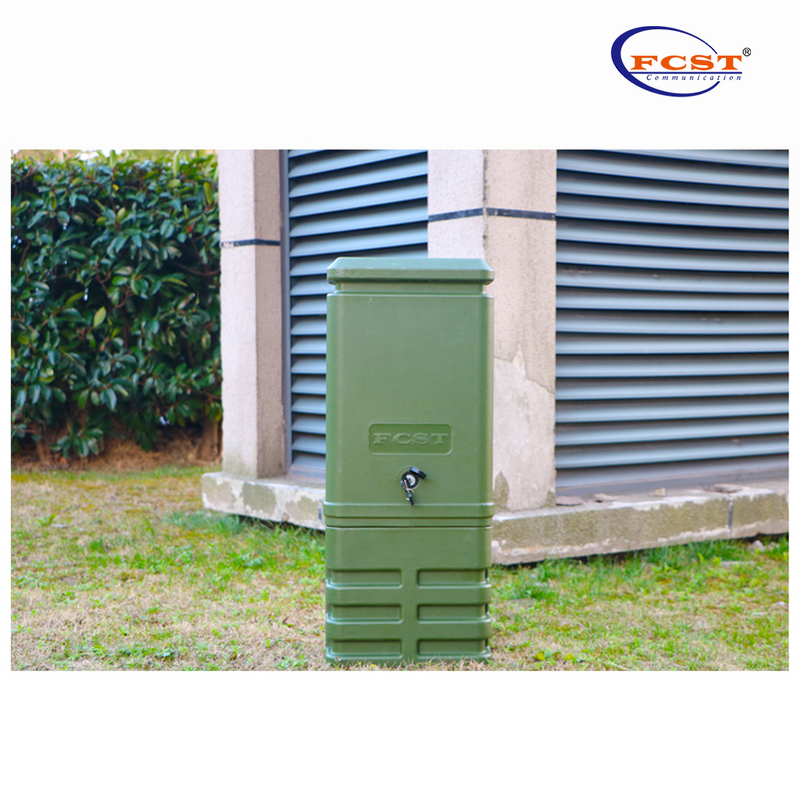 96cores Aerial Mounted Direct Buried Waterproof Fiber Optic Pedestal for Telecommunication Network