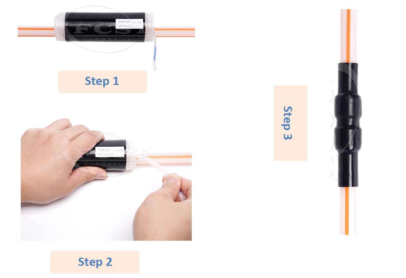 alt Silicone Rubber Cover For Microduct Connectors Installation
