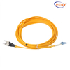 LC UPC To FC UPC Duplex OS2 Single Mode PVC (OFNR) 3.0mm Fiber Optic Patch Cable