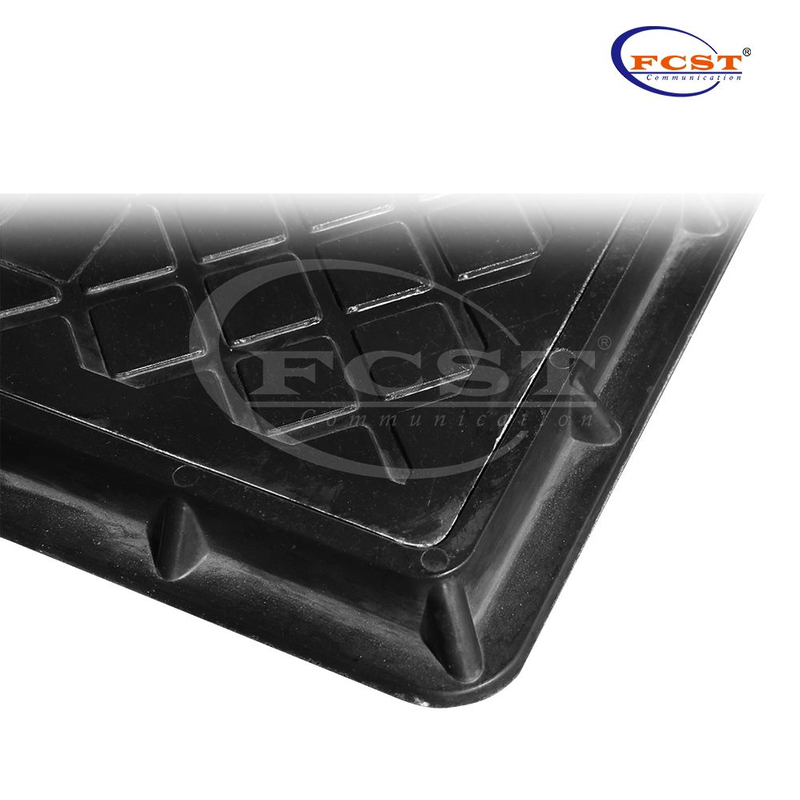 Pedestrian 655x655mm BMC Square Manhole Cover & Frame 