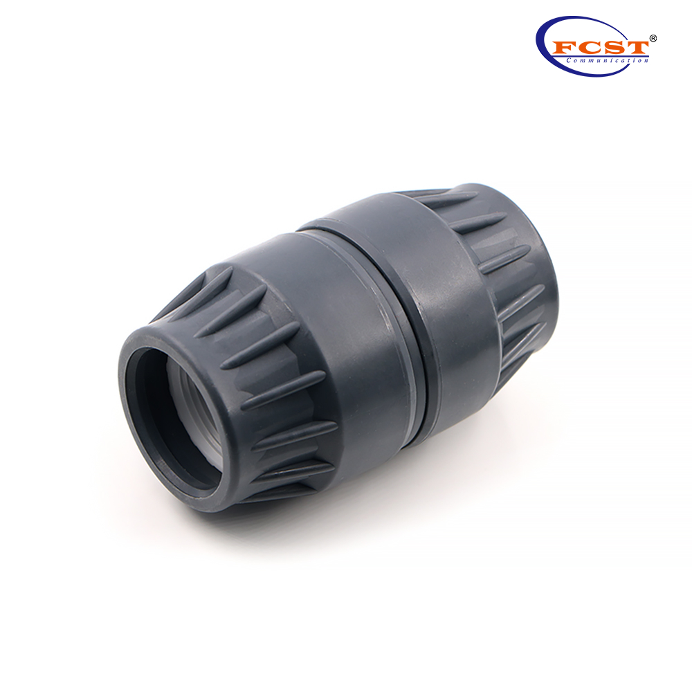 FCST-FDS-G-A Straight Direct Buried Connector-Grey