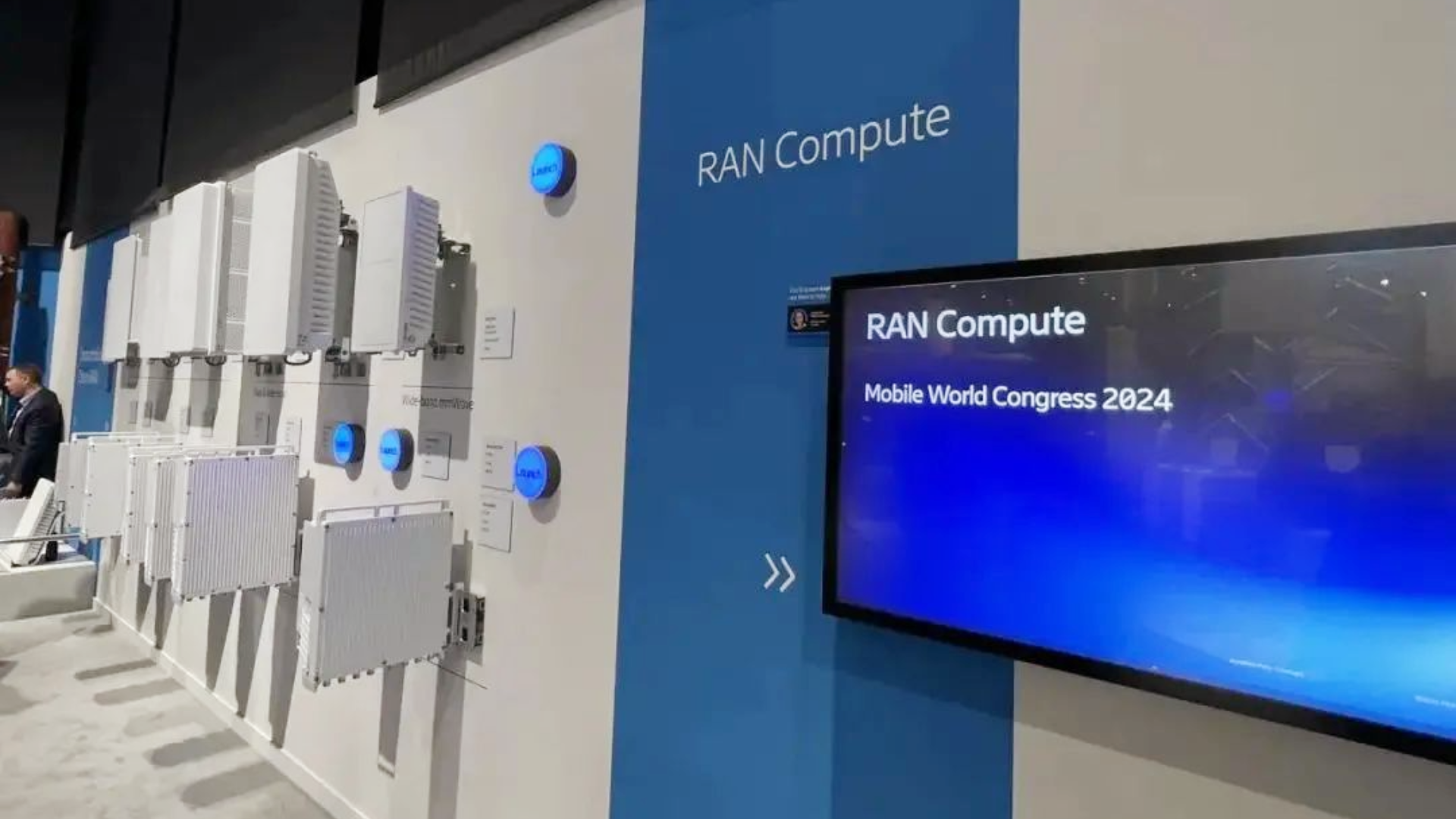 alt Ericsson Booth at MWC24