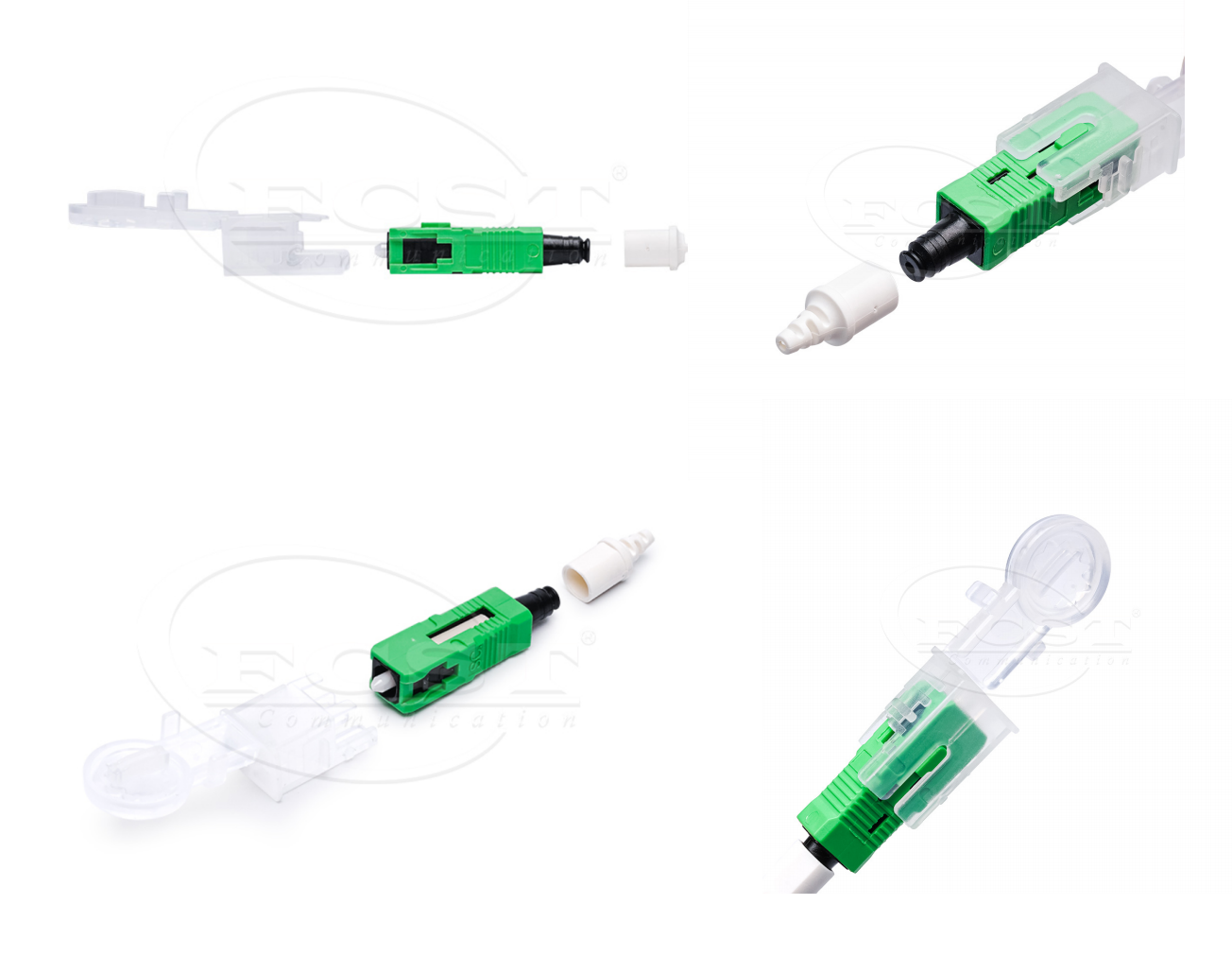 Secure fast connection to the fibre SM