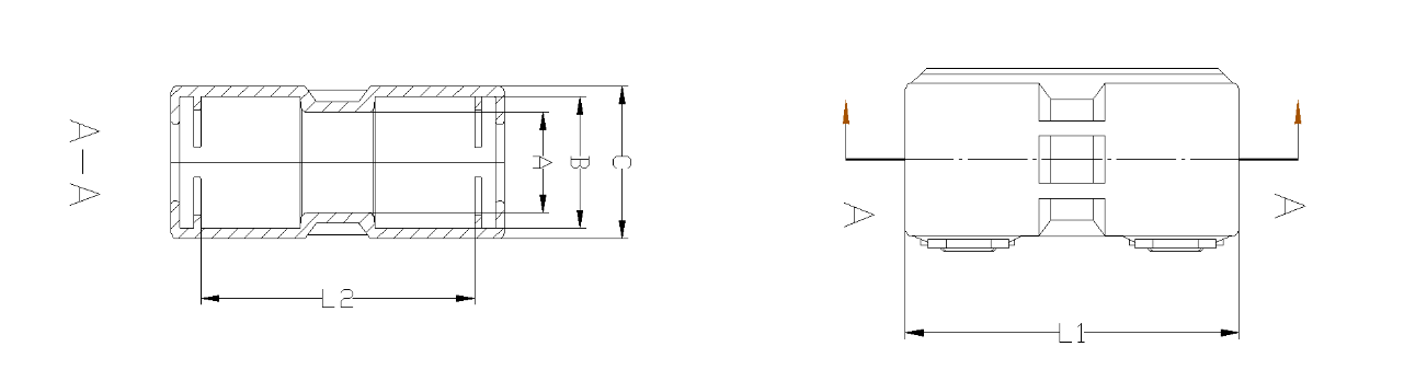 alt micro duct connector direct burial cover structure