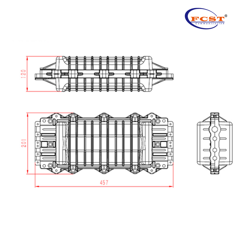 FCST01176 Fiber Optic Splice Closure