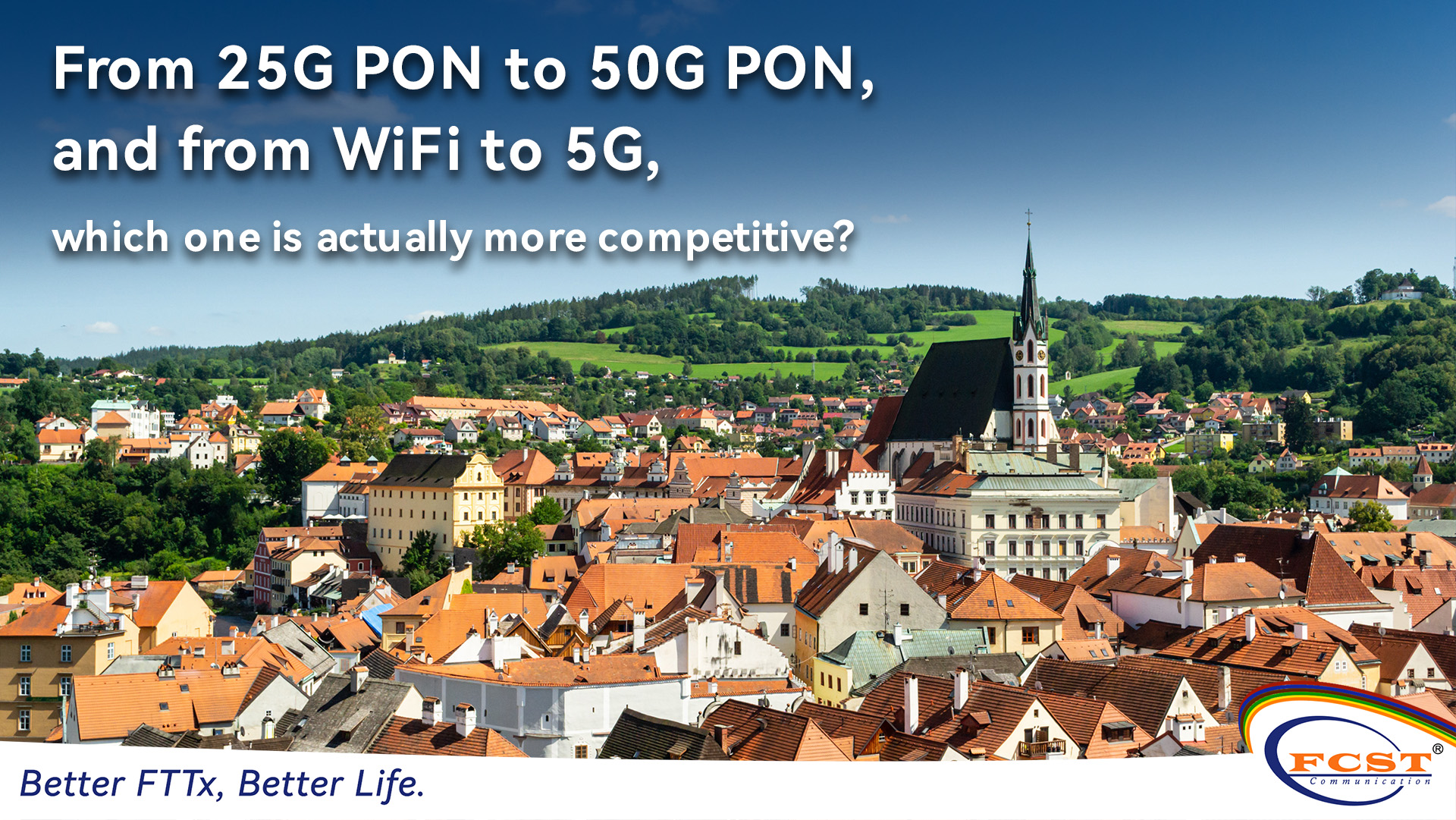 From 25G PON to 50G PON, and from WiFi to 5G, which one is actually more competitive.jpg