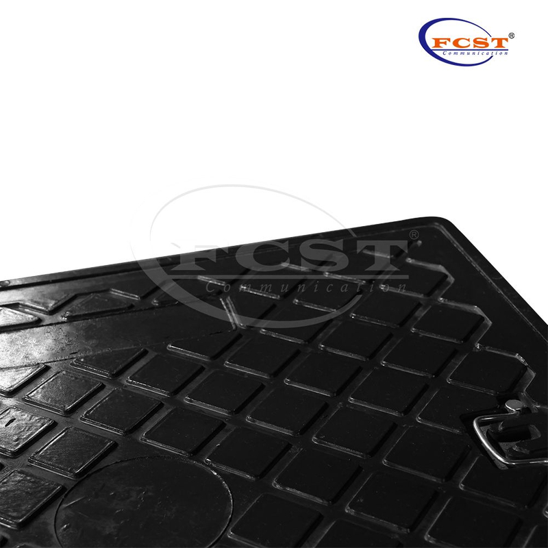 Pedestrian 655x655mm BMC Square Manhole Cover & Frame 