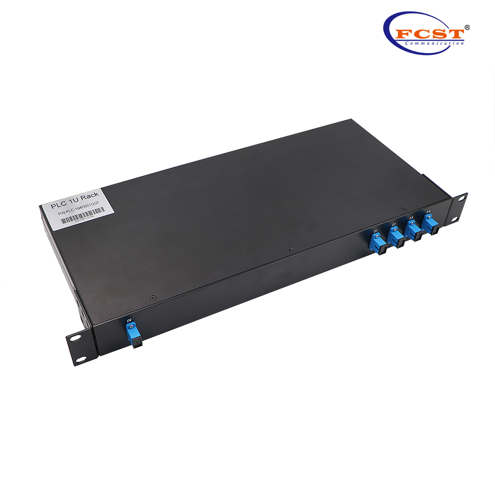 1-4 Rack-mounted type PLC Splitter with SCPC Connector