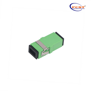 SCAPC To SCAPC Earless Simplex Single Mode Fiber Optic Adapter Coupler with Flange