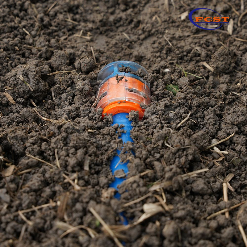 direct bury end stop connector