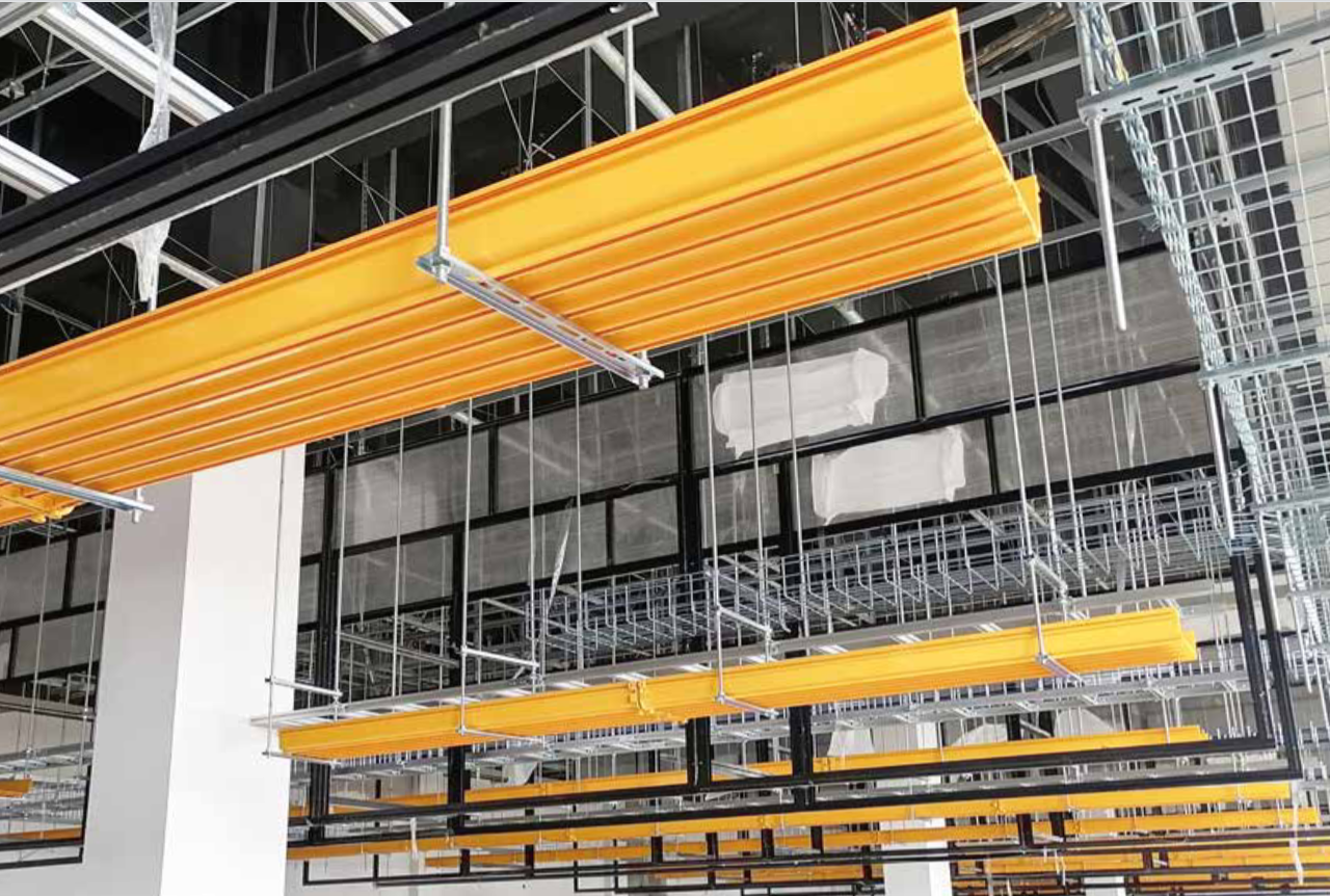 Yellow Cable Tray Fiber Raceway.png