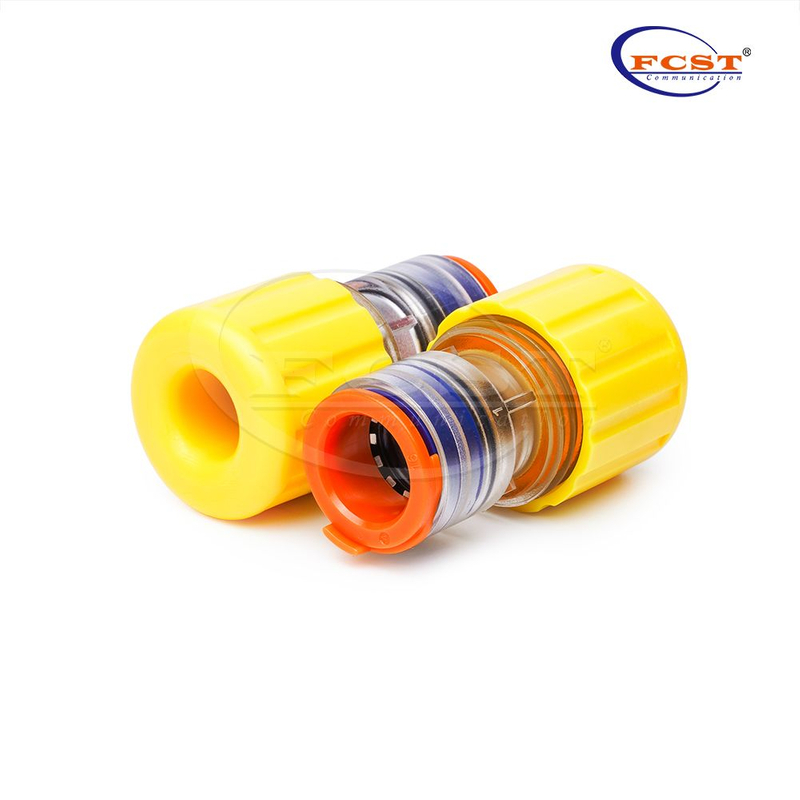 end stop microduct connector gas block