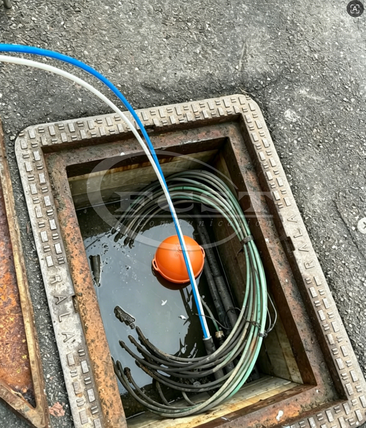 marker balls for underground locating