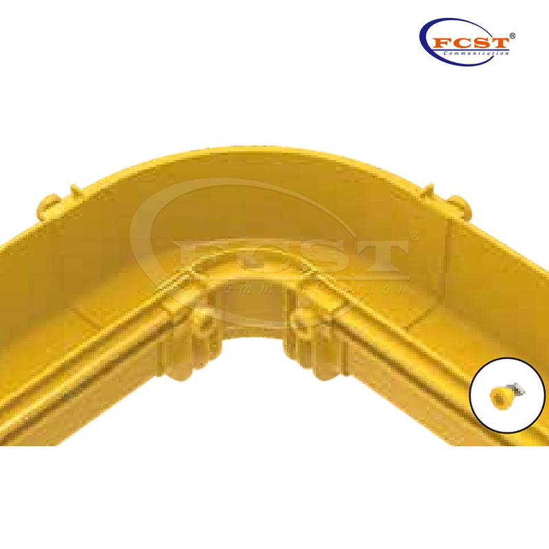 Enclosed fiber raceway system