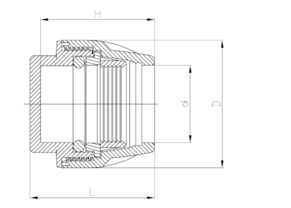 Comfit end cap Couplers