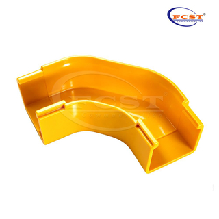 FCST-CR50-ELB90 50mm 90° Horizontal Elbow for Fiber Optic Raceway Systems